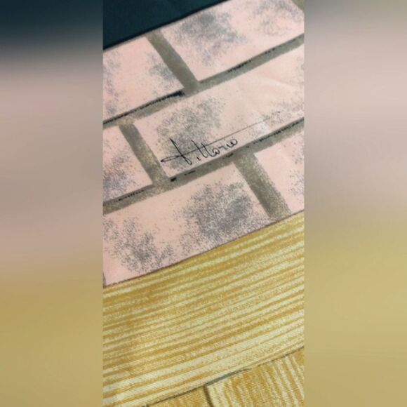 Fillorio Equestrian Horse Silk Scarf Rolled Hem Vintage Bridal - Picture 7 of 11